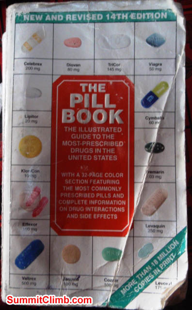 An essential text book for climbing expeditions. Photo James Barritt