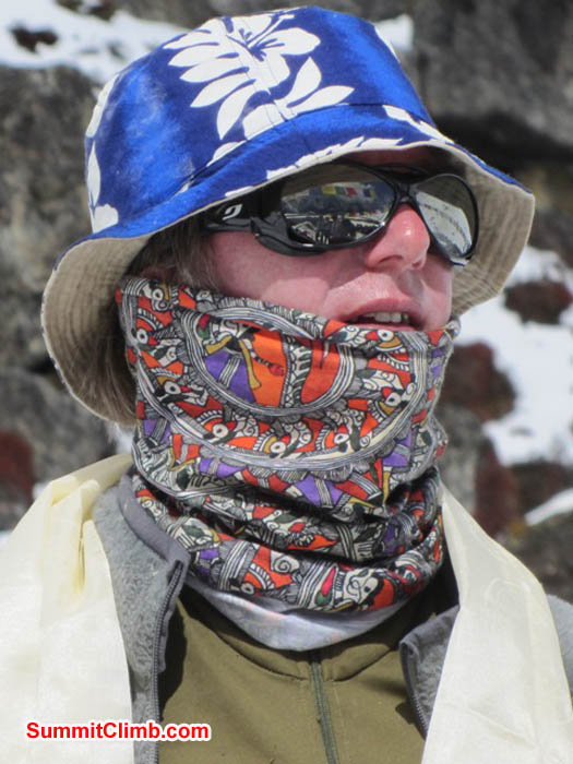 James Barritt attending the prayer ceremony. Mark van 't Hof Photo.