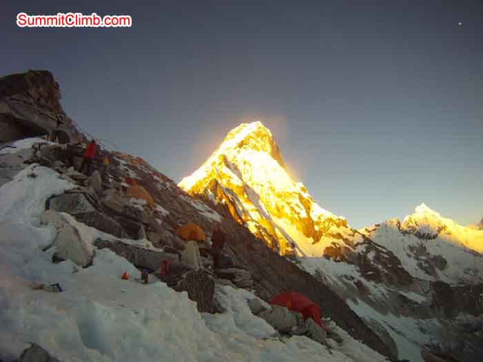 Camp 1. Photo by Andreas Schelling