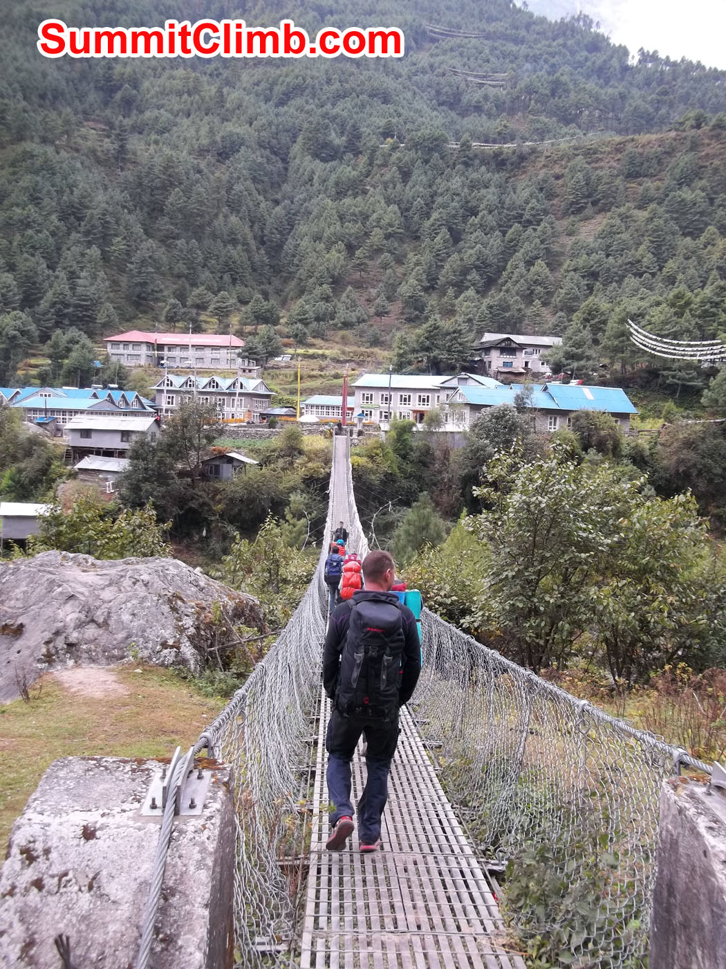 Extension bridge near Phakding