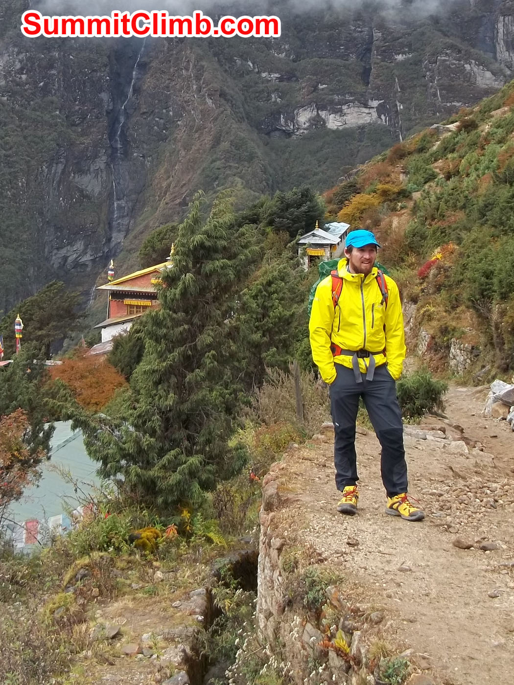 Jordon in namche bazaar.