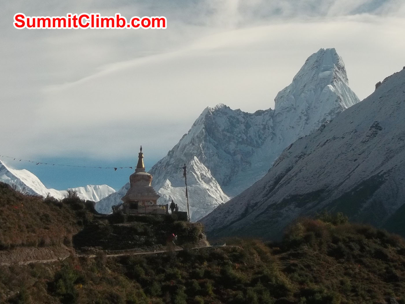 Nice view of AmaDablam