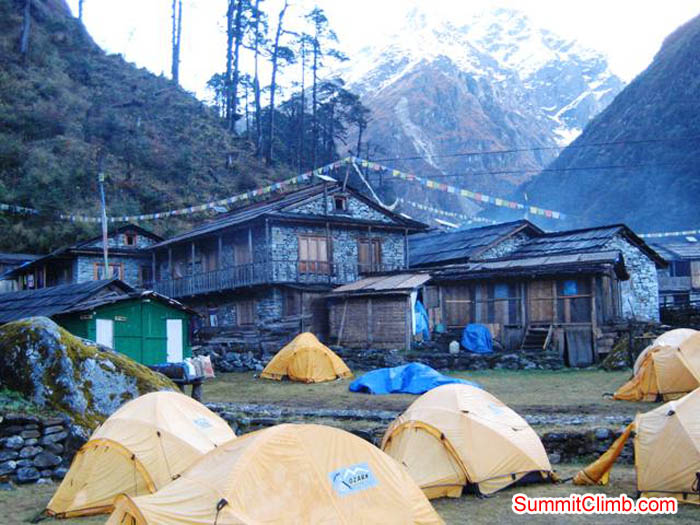 Our camp at Kote Village. Jussi Kuva Photo.