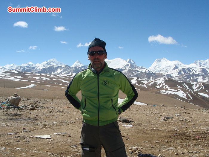 Torben Kristensen posing. Photo Christina Kristensen