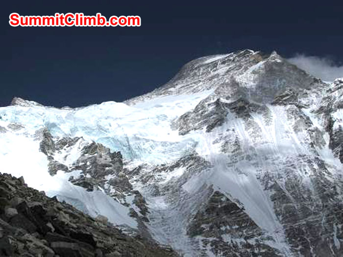 Cho Oyu – upper view. Photo John Martersteck Cho Oyu – upper view. Photo John Martersteck