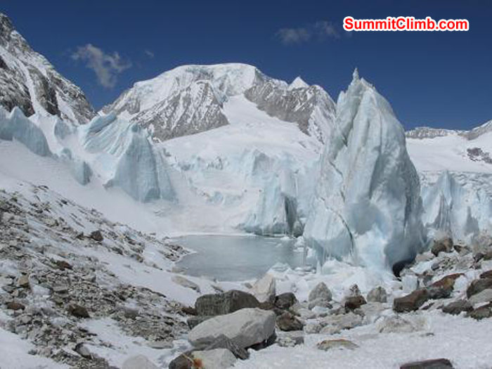 More Ice Seracs. Photo John Martersteck More Ice Seracs. Photo John Martersteck