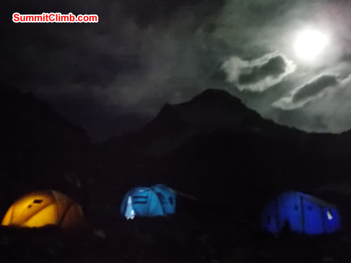 Last Day at Cho Oyu Base Camp. Photo Wayne Herrick.