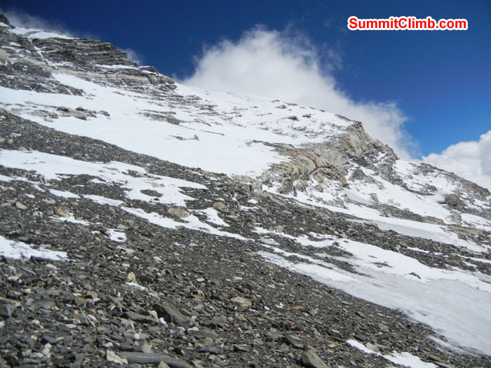 View looking out of camp 3. Photo Scott Patch