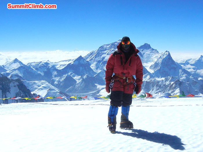 Summit of Cho Oyu. Scott Patch