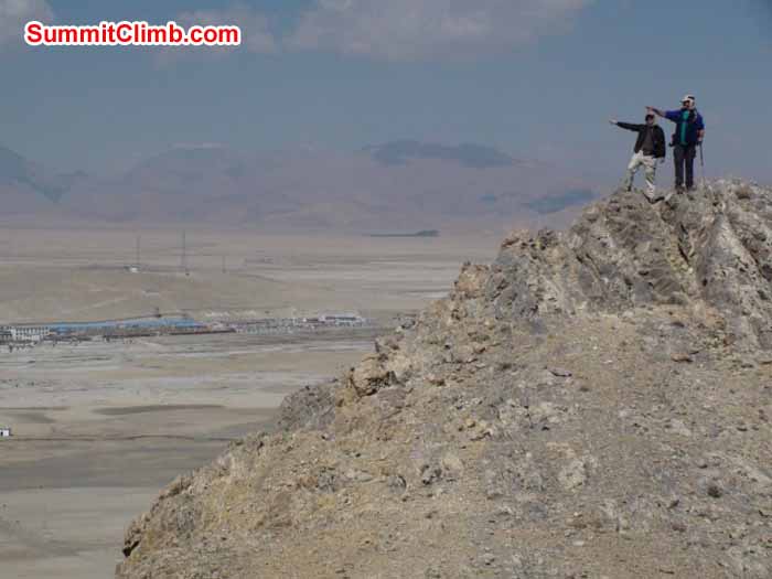 Team Enjoying Tingri