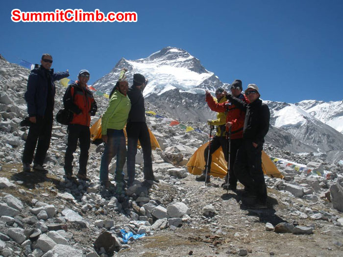 Moving from ABC to Camp 1. Photo Pemba Sherpa