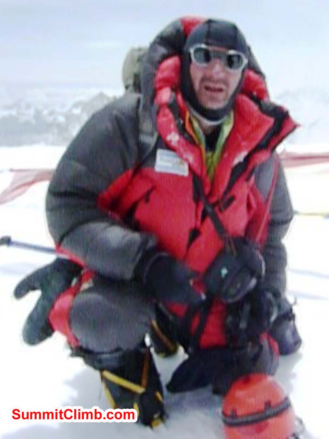 Angel on the summit. Photo by Pascal Tiercelin