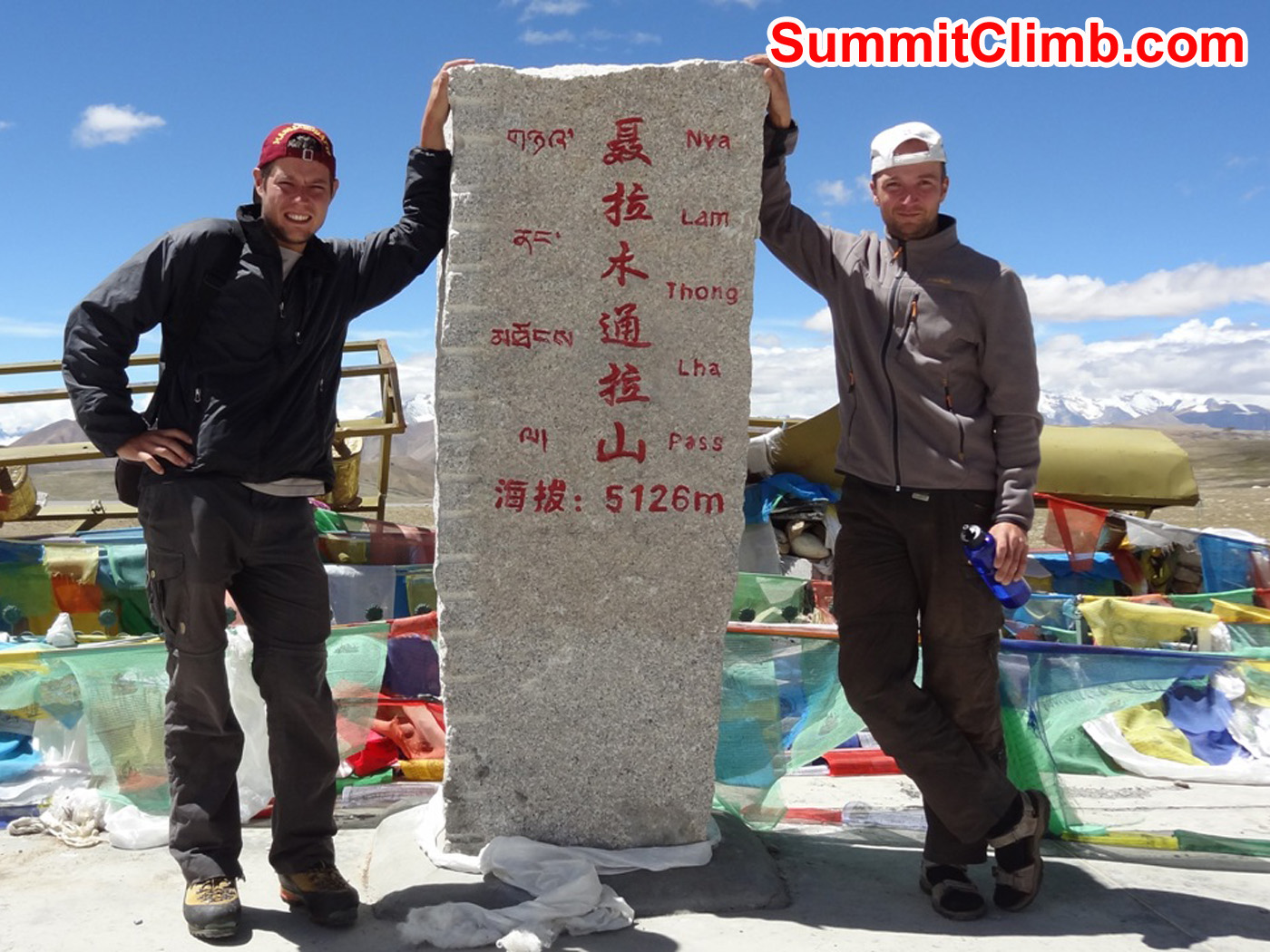 La Lung Leh Pass at 5226m. Foto by Stefan Simchen