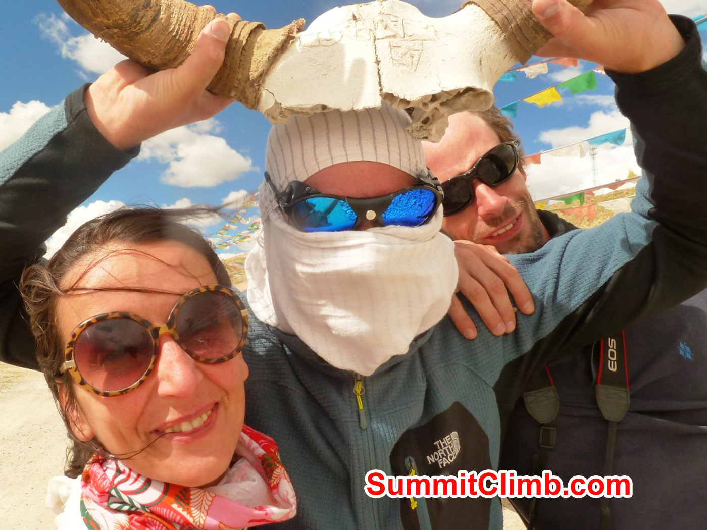 Marina Stefan Christoph in Tingri Photo by Marina Cortes