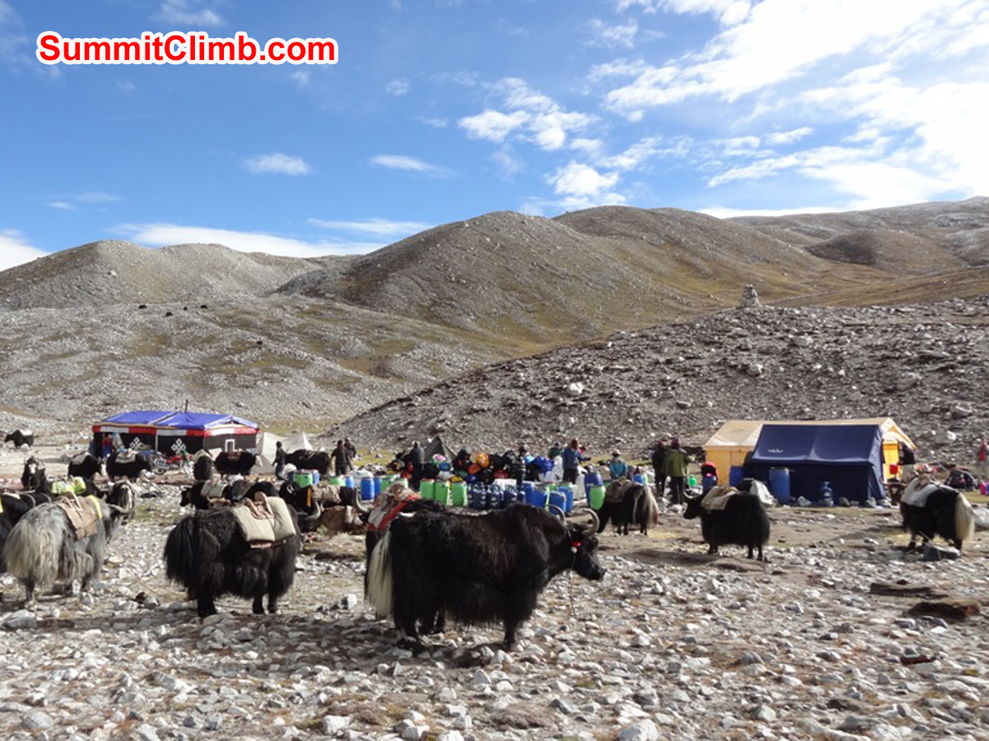 Logistik auf Tibetisch. Foto by Uwe Werner