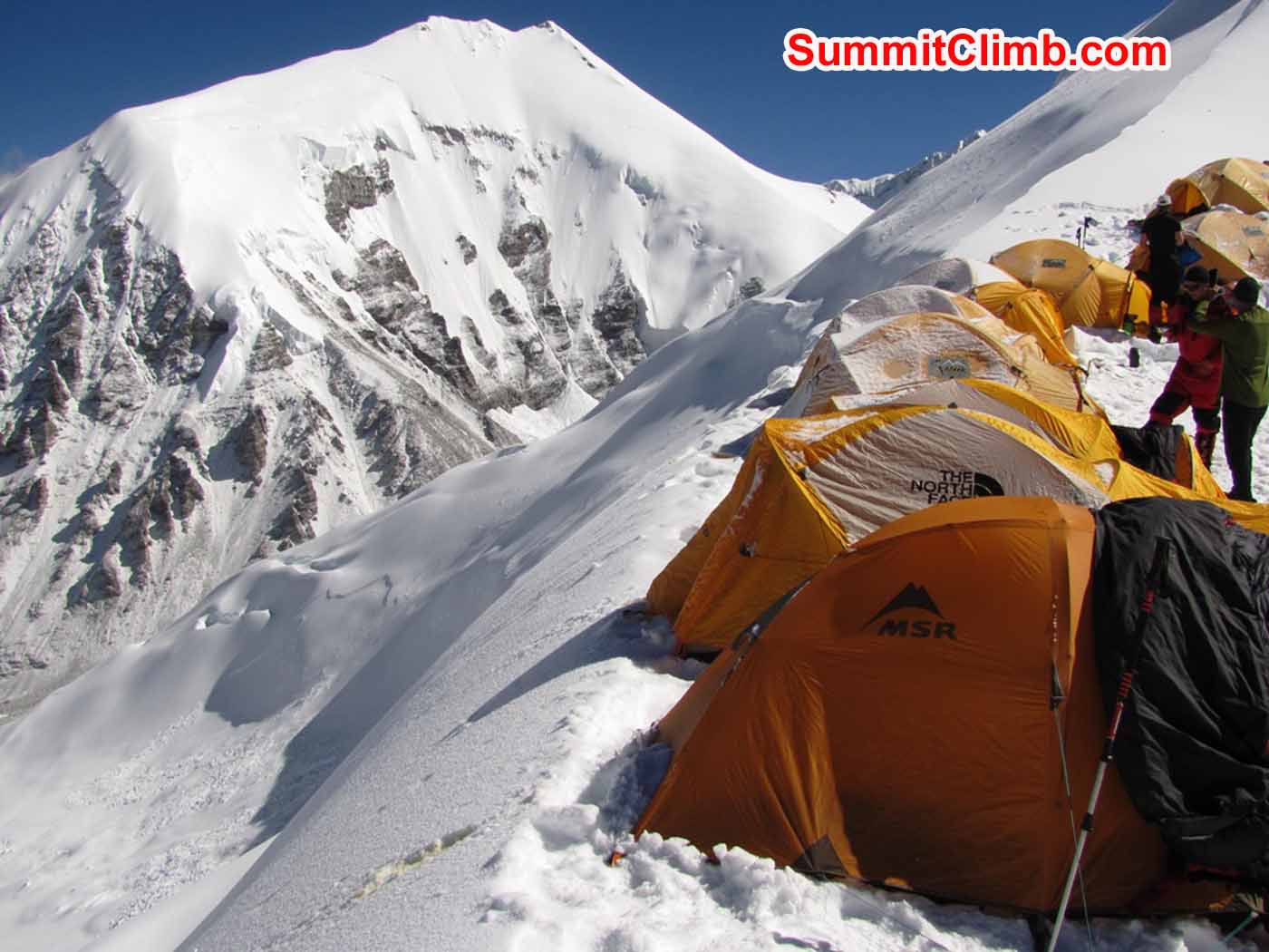 View of Camp 1 by Troy Bacon