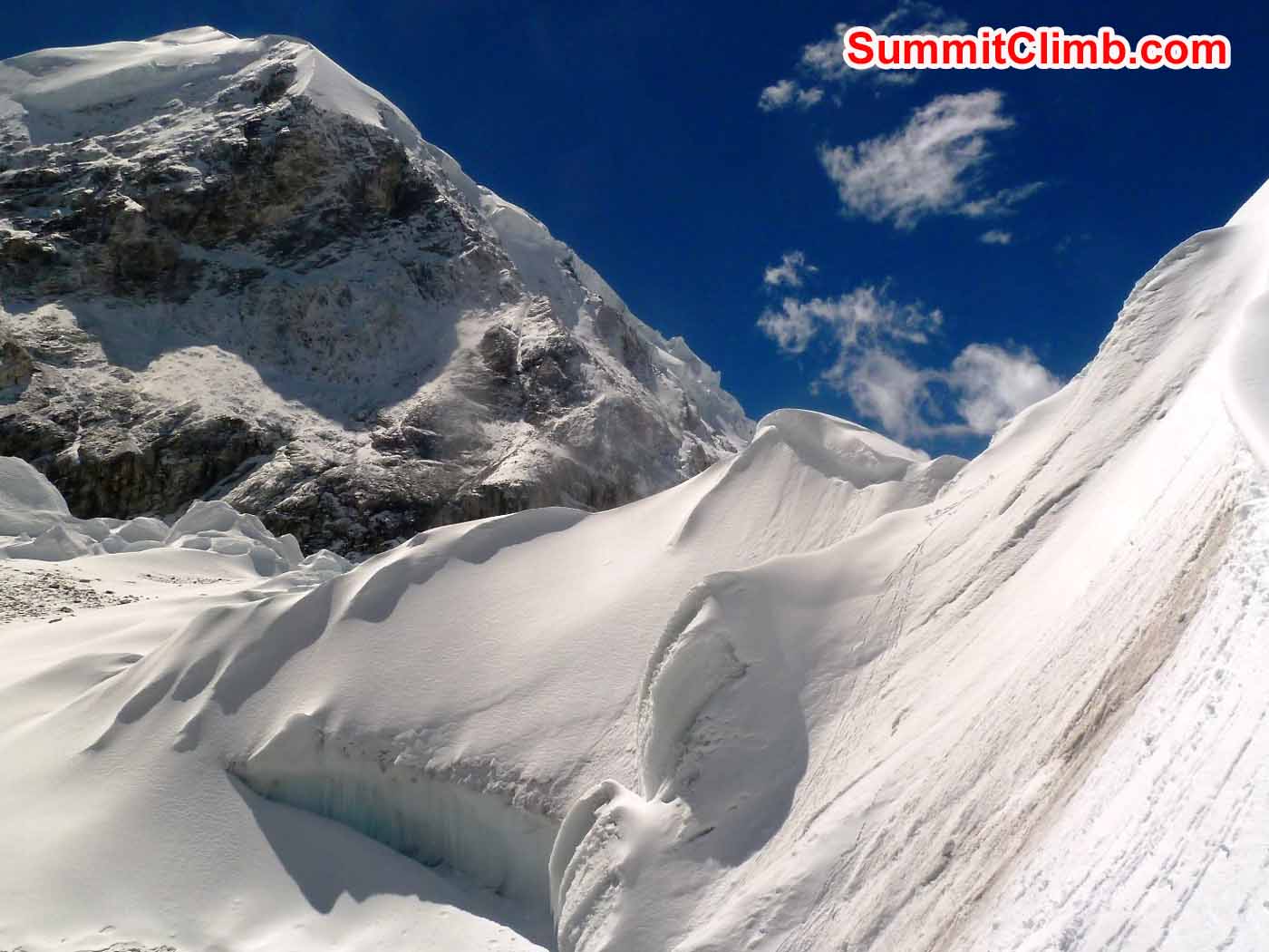 Way to Ice training wall on ABC - Photo by Marina Cortes