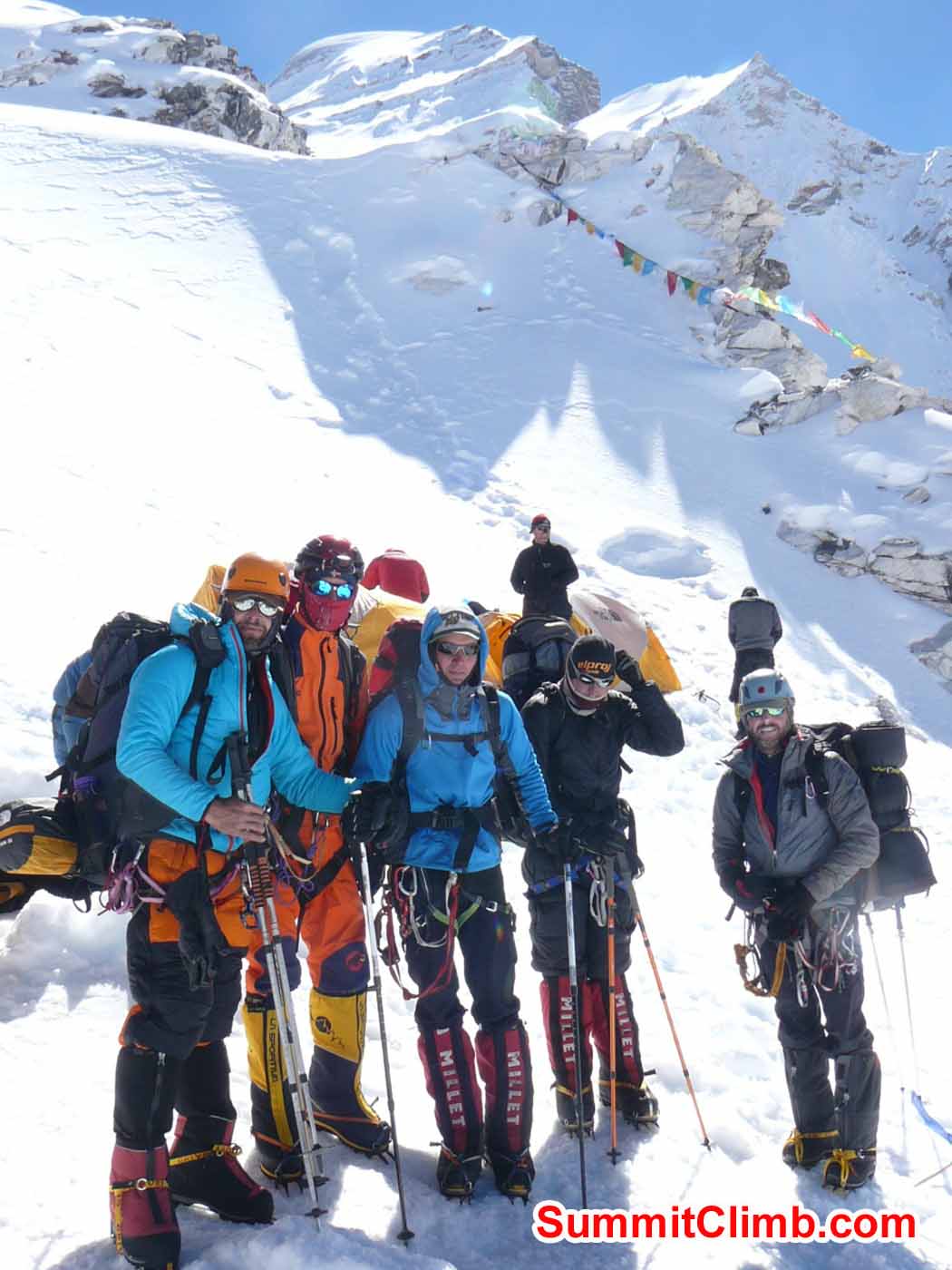 Team Germany vor dem Start (Christian, Stefan, Uwe, Sebastian und Thomas)
