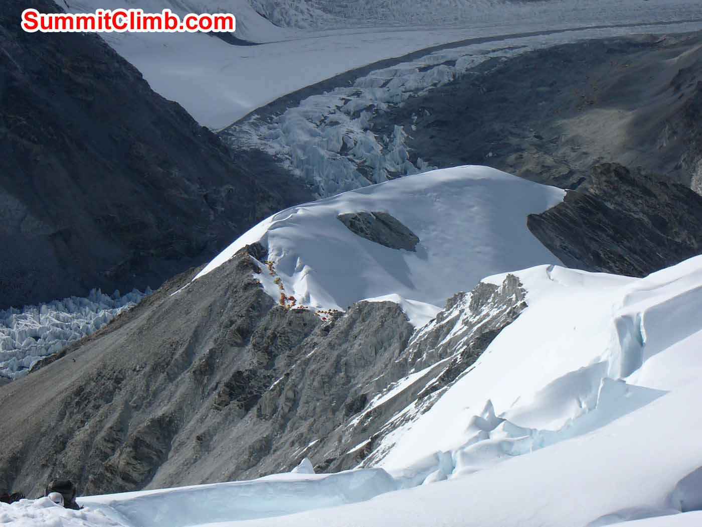 Blick auf Lager I und ABC Foto by Ch.Muendl