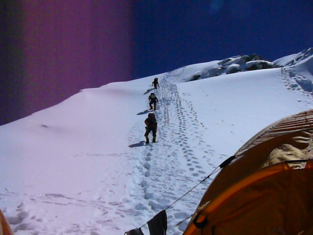 Team Germany startet zum Gipfel Foto by Ch.Muendl