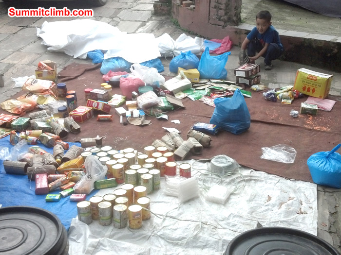 Cho Oyu packing, chooyu