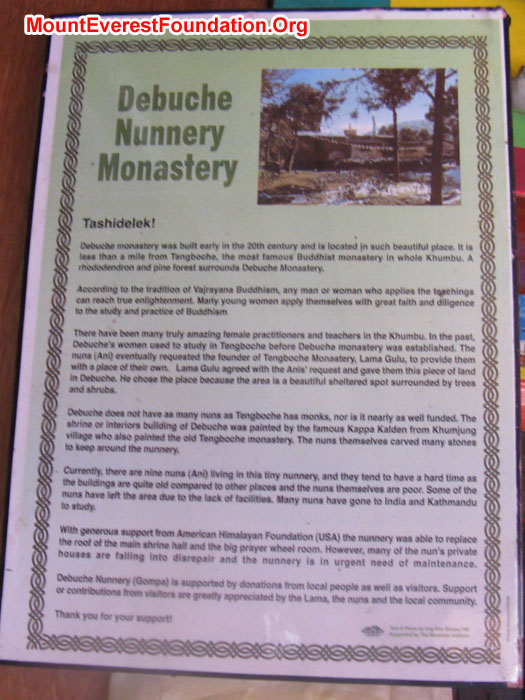 Article of Deboche Nunnery. Photo Murari Sharma