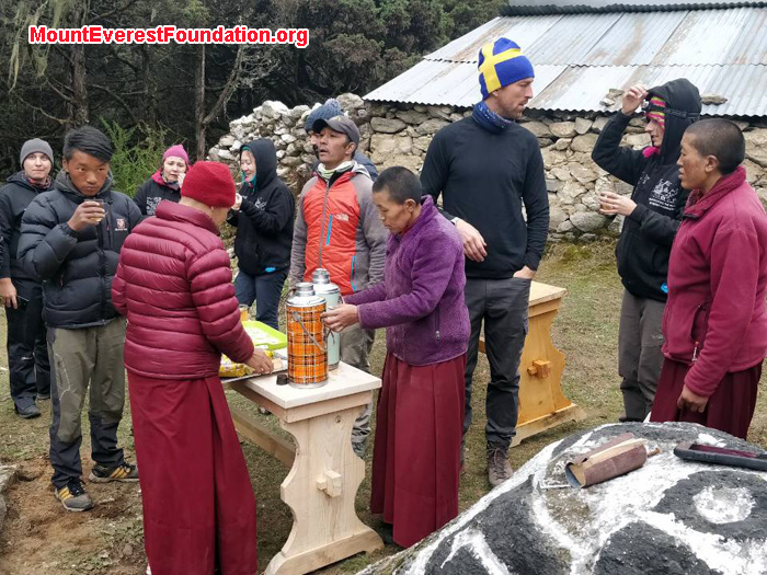 Enjoying day with Deboche team with Future monk