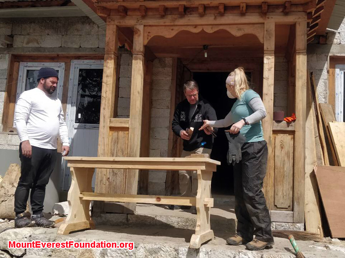 Enjoying day with Deboche team with Future monk