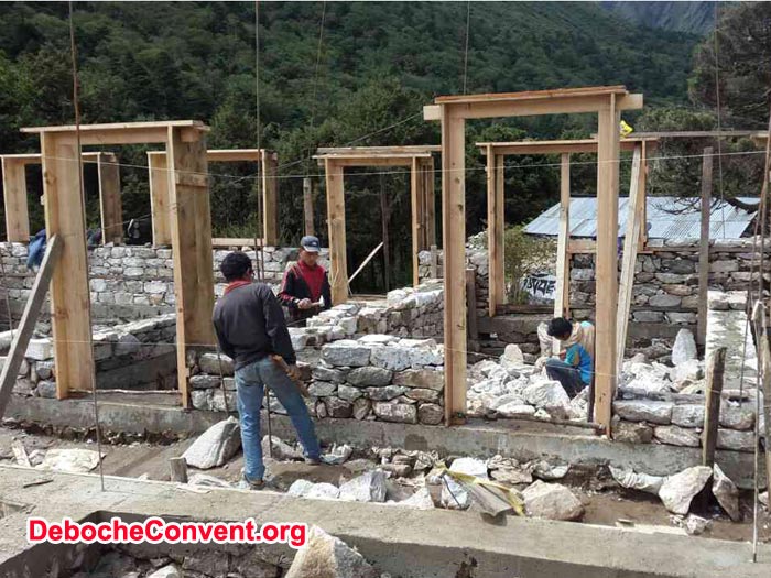 worker under process of construction