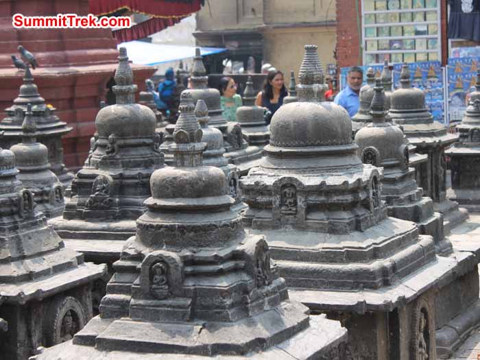 No of hindu gods in Shoyambhu. Photo Scot