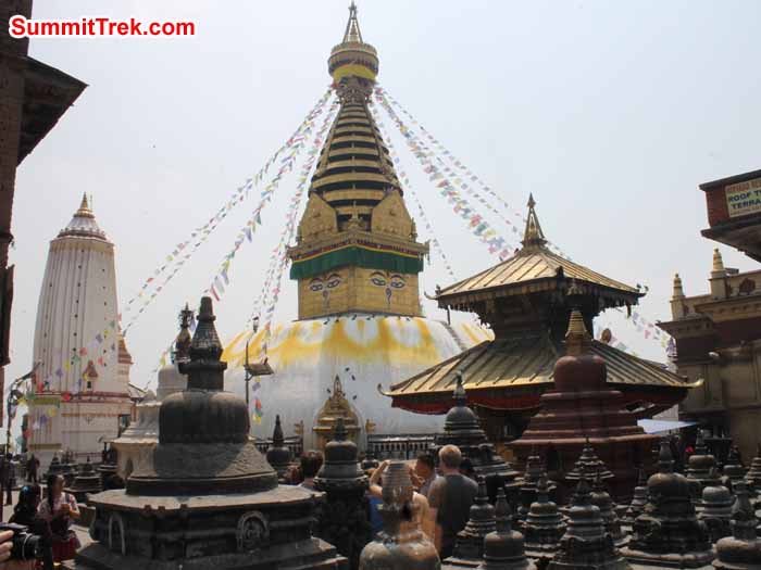 Shoyambhunath. Photo Scott Younghusband