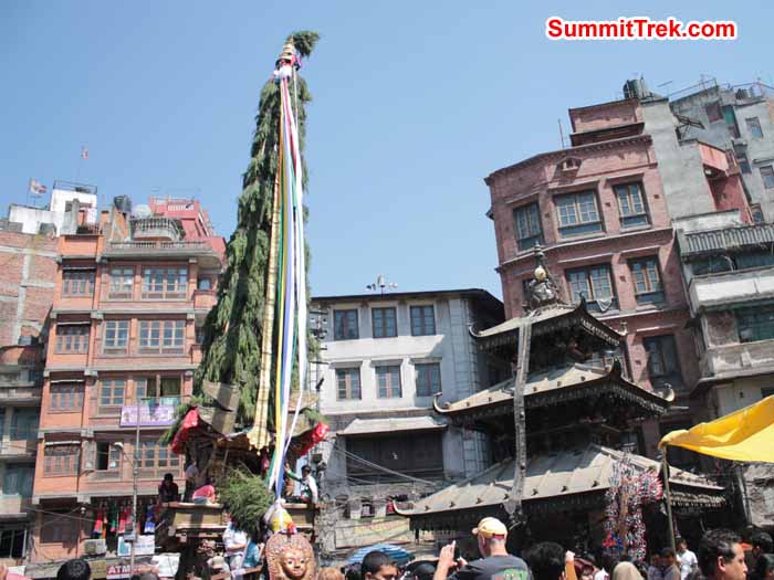 Rain god iin Kathmandu. Photo Scott Younghusband
