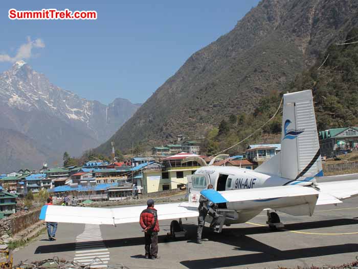 Lukla airport. Photo Scott Younghusband