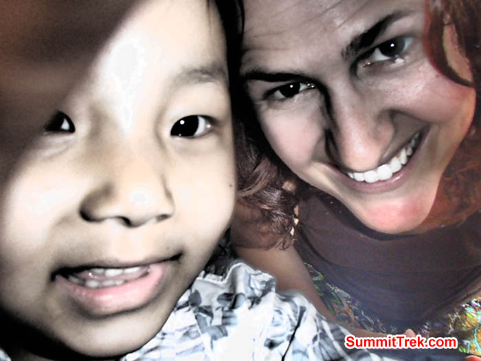 Limi Sherpa and Maggie. Photo by Maggie Noodle