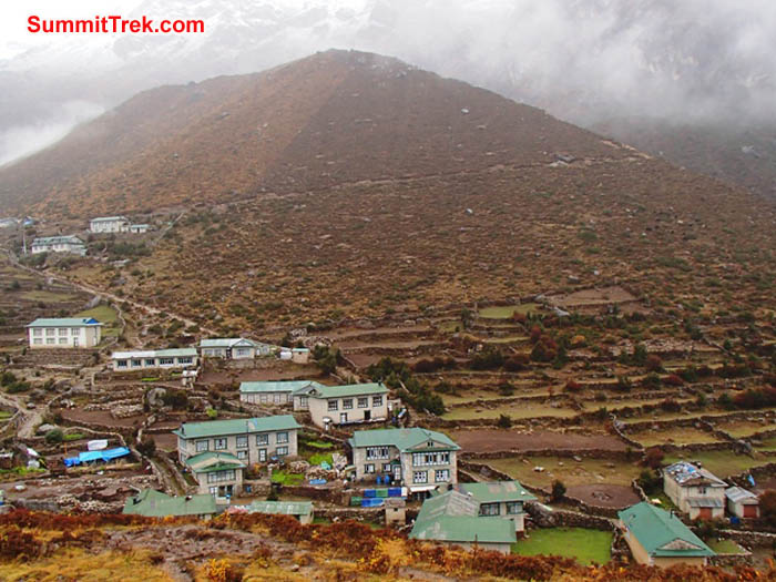 Picturesque Khumjung Village above Namche. Maggie Noodle Photo