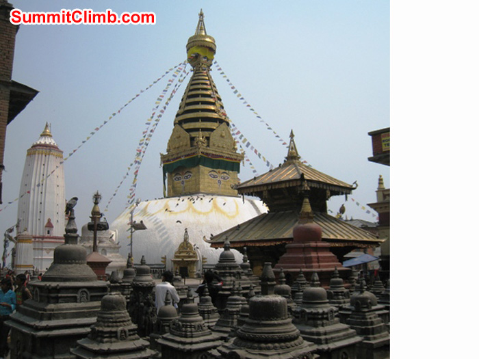 Inside the monkey temple. Scott Smith Photo Inside the monkey temple. Scott Smith Photo