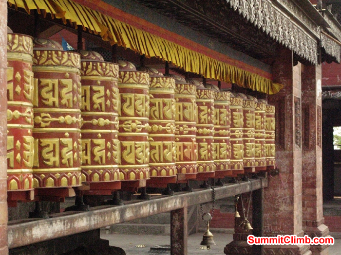 Player wheel at Monkey temple. Photo Rares Voda