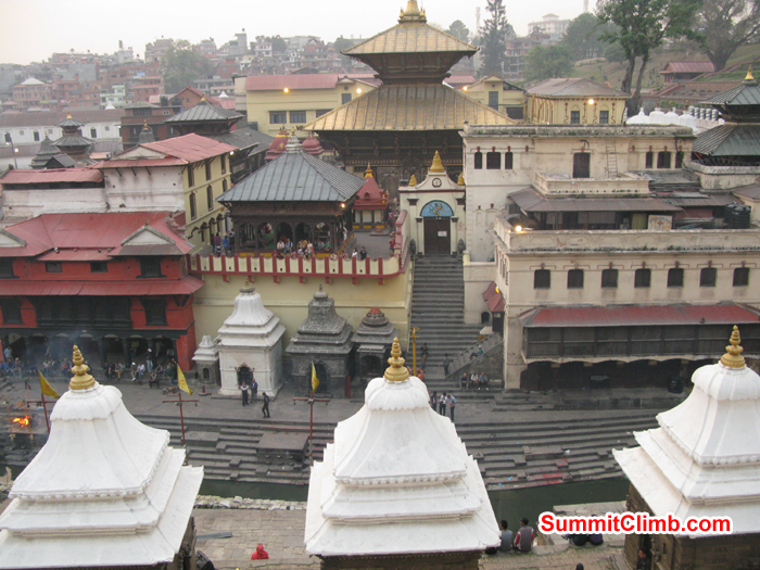 The biggest hindu temple called Pashupati  Nath. Photo Rares Voda