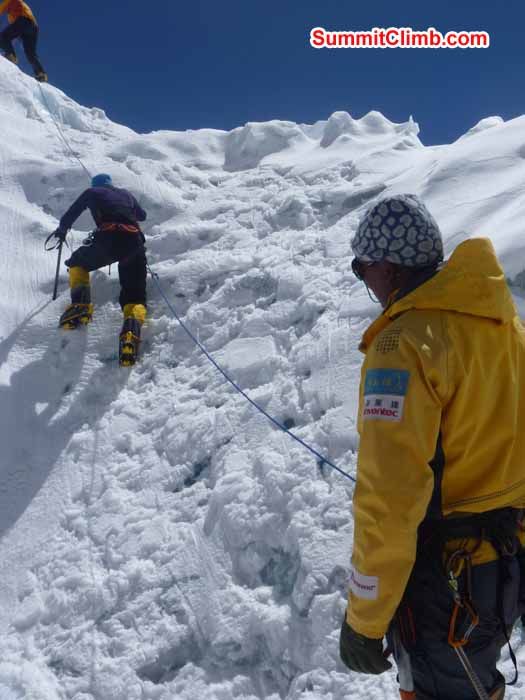 Rope training. Photo Arnold Coster