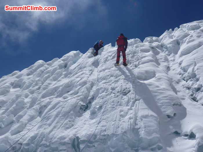 Rope training. Photo Arnold Coster