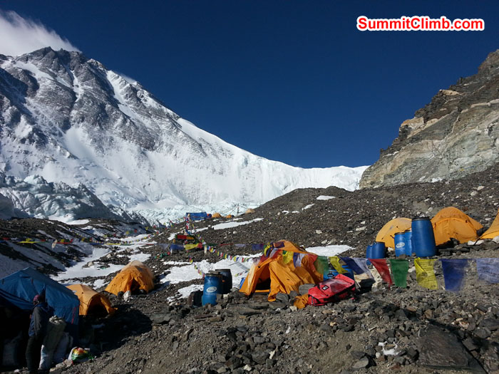 Advance base camp. Photo Matt Advance base camp. Photo Matt