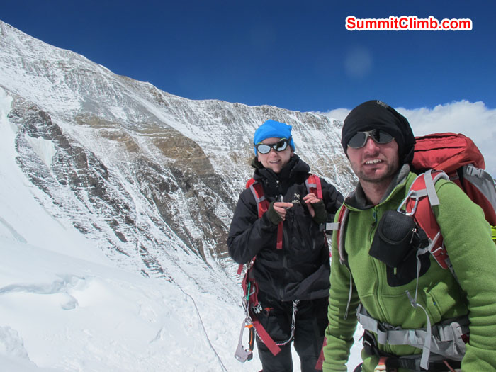 Above North Col, way to camp 2. Photo Chris Bailley