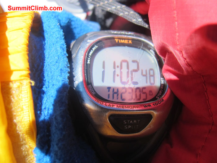 Summit Day. Photo Chris Bailley