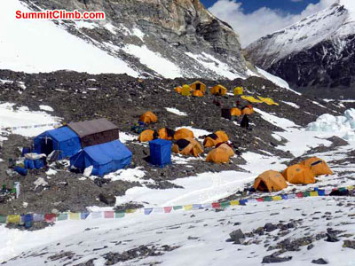 everest climb New tingri