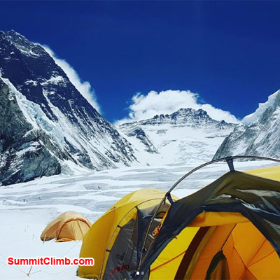 Beautiful day in Basecamp