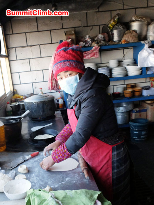 Day begins with fresh homemade bread