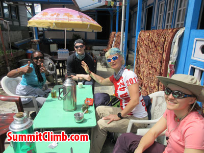 everest climb, Tenjin Sherpa