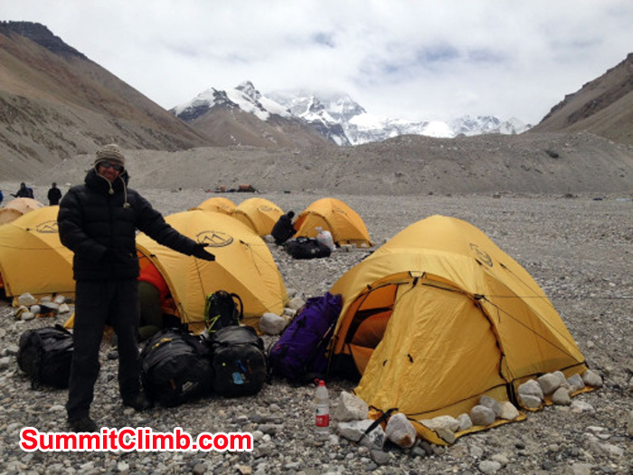 Here&rsquo;s a pic of me outside my new home-for-now.