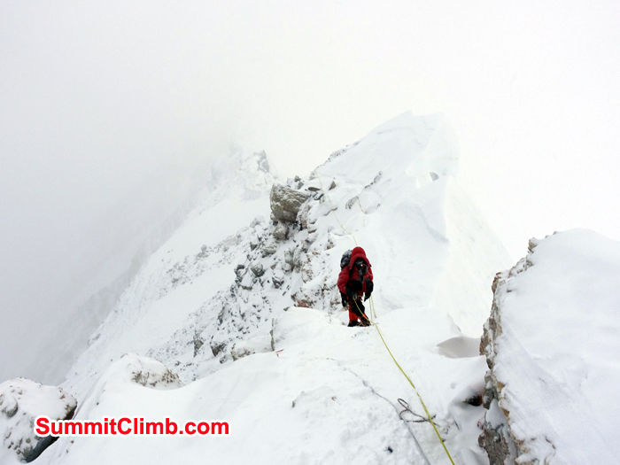 Going for Summit day. Photo Hubert Klaus