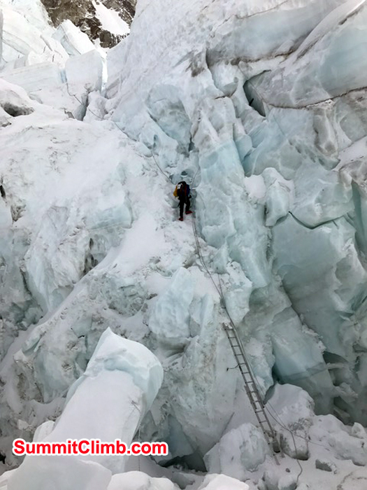 Ice fall